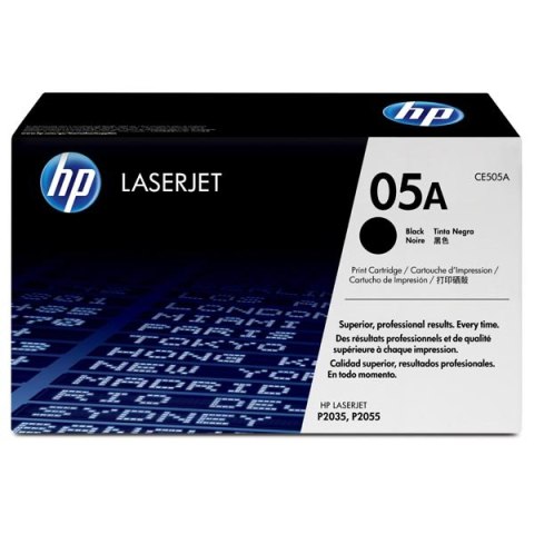 HP oryginalny toner CE505A, HP 05A, black, 2300s