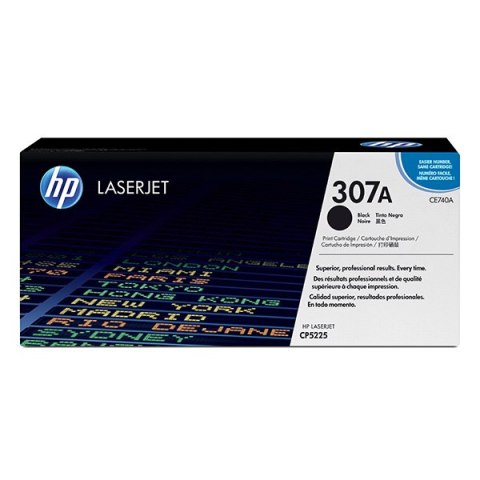 HP oryginalny toner CE740A, HP 307A, black, 7000s