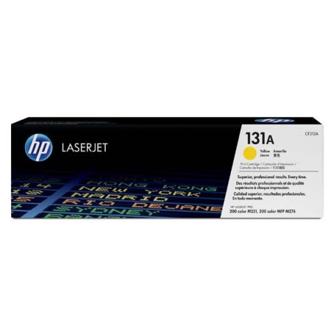 HP oryginalny toner CF212A, HP 131A, yellow, 1800s, 600g