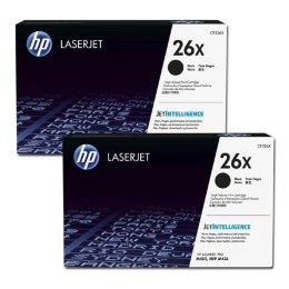 HP oryginalny toner CF226XD, HP 26X, black, 18000 (2x9000)s, high capacity, dual pack, 2x930g