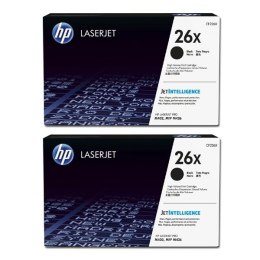 HP oryginalny toner CF226XD, HP 26X, black, 18000 (2x9000)s, high capacity, dual pack, 2x930g