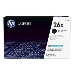 HP oryginalny toner CF226X, HP 26X, black, 9000s, high capacity, 930g