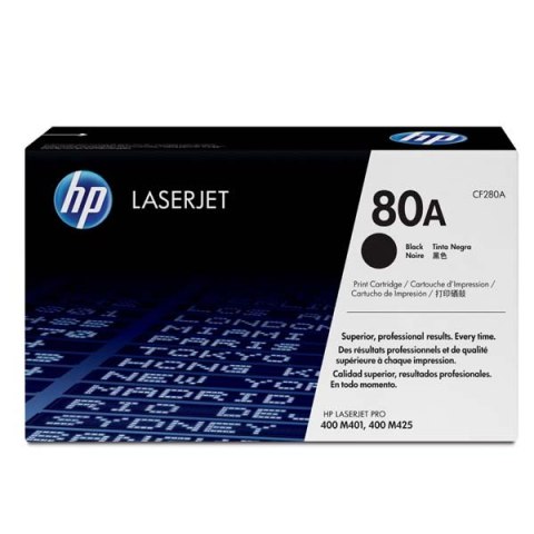 HP oryginalny toner CF280A, HP 80A, black, 2560s, 850g