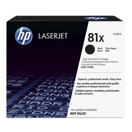 HP oryginalny toner CF281X, HP 81X, black, 25000s