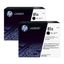 HP oryginalny toner CF281X, HP 81X, black, 25000s