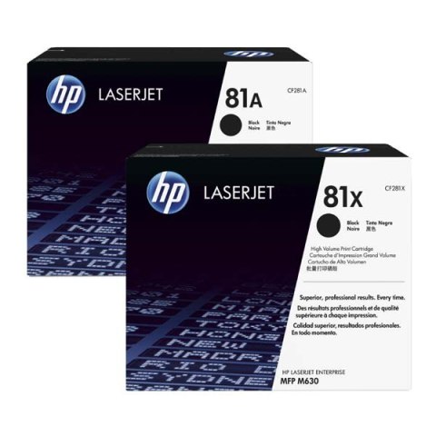 HP oryginalny toner CF281X, HP 81X, black, 25000s HP oryginalny toner CF281X, HP 81X, black, 25000s