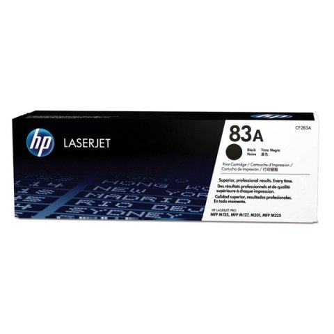 HP oryginalny toner CF283A, HP 83A, black, 1500s, 830g