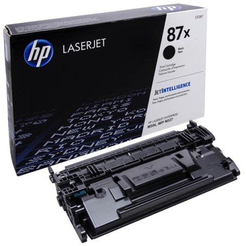 HP oryginalny toner CF287X, HP 87X, black, 18000s, high capacity, 1230g HP oryginalny toner CF287X, HP 87X, black, 18000s, high capacity, 1230g