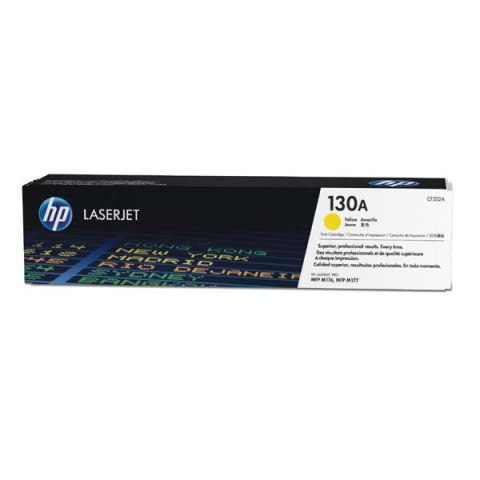 HP oryginalny toner CF352A, HP 130A, yellow, 1000s, 300g