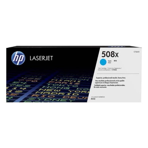 HP oryginalny toner CF361X, HP 508X, cyan, 9500s, high capacity