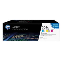 HP oryginalny toner CF372AM, HP 304A, CMY, 8400 (3x2800)s, 3x900g, 3szt