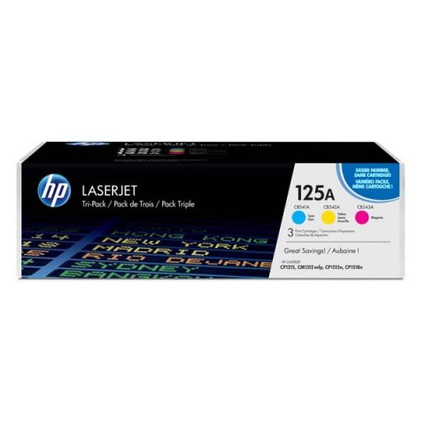 HP oryginalny toner CF373AM, HP 125A, CMY, 4200 (3x1400)s, 3x800g, 3szt