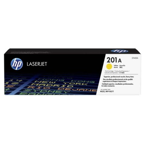 HP oryginalny toner CF402A, HP 201A, yellow, 1330s, 750g