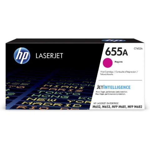 HP oryginalny toner CF453A, HP 655A, magenta, 10500s