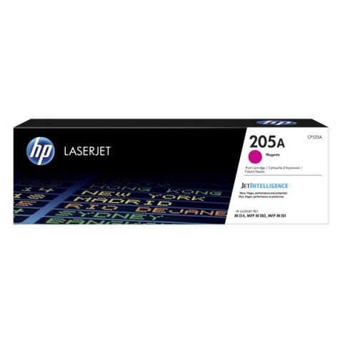 HP oryginalny toner CF533A, HP 205A, magenta, 900s HP oryginalny toner CF533A, HP 205A, magenta, 900s