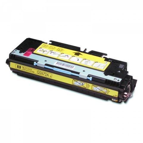 HP oryginalny toner Q2672A, HP 309A, yellow, 4000s, EOL HP oryginalny toner Q2672A, HP 309A, yellow, 4000s, EOL