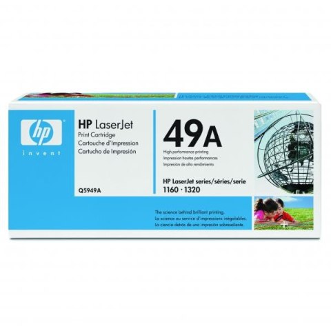 HP oryginalny toner Q5949A, HP 49A, black, 2500s HP oryginalny toner Q5949A, HP 49A, black, 2500s