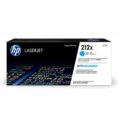 HP oryginalny toner W2121X, HP 212X, cyan, 10000s, high capacity