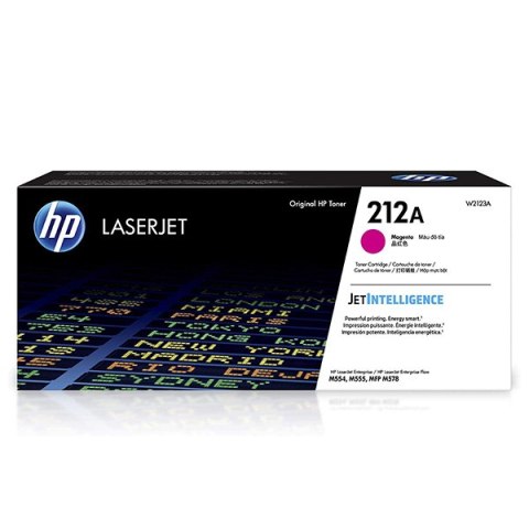 HP oryginalny toner W2123A, HP 212A, magenta, 4500s