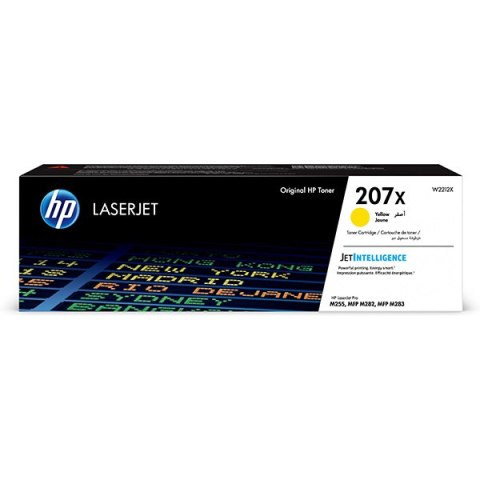 HP oryginalny toner W2212X, HP 207X, yellow, 2450s