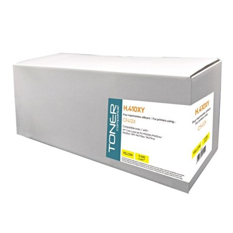 Kompatybilny toner z CF412X, H.412XY, yellow, 5000s, high capacity