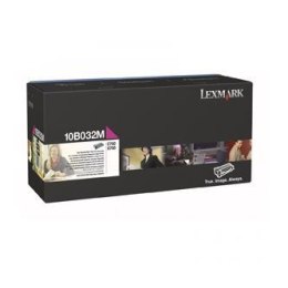 Lexmark oryginalny toner 10B032M, magenta, 15000s