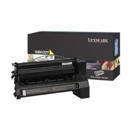 Lexmark oryginalny toner 10B032Y, yellow, 15000s