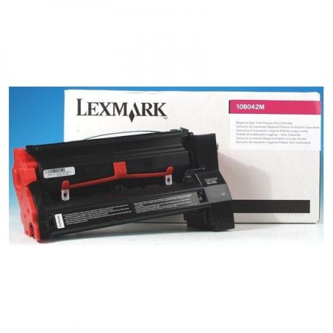 Lexmark oryginalny toner 10B042M, magenta, 15000s, return Lexmark oryginalny toner 10B042M, magenta, 15000s, return