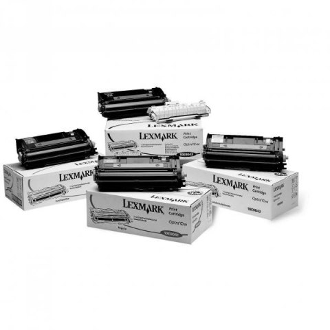 Lexmark oryginalny toner 10E0040, cyan, 10000s