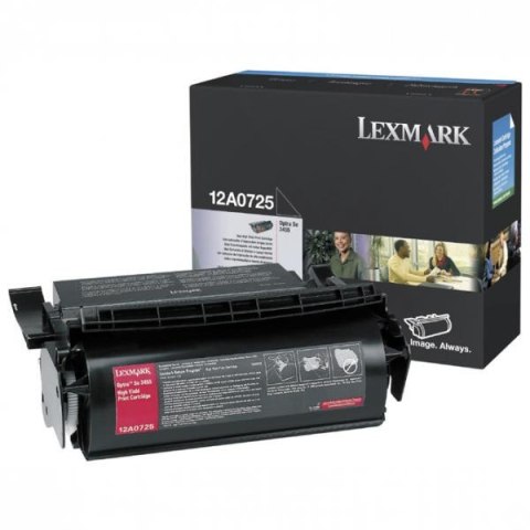 Lexmark oryginalny toner 12A0725, black, 23000s