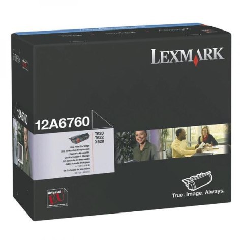 Lexmark oryginalny toner 12A6760, black, 10000s Lexmark oryginalny toner 12A6760, black, 10000s