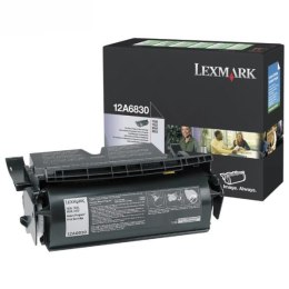 Lexmark oryginalny toner 12A6830, black, 7500s, return