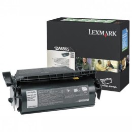 Lexmark oryginalny toner 12A6865, black, 30000s, return