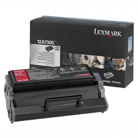 Lexmark oryginalny toner 12A7305, black, 6000s