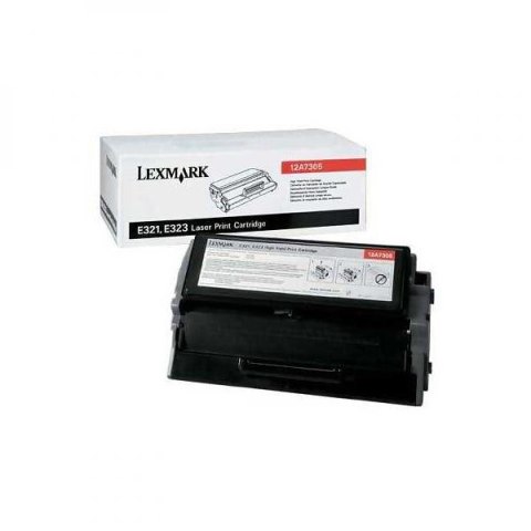 Lexmark oryginalny toner 12A7305, black, 6000s Lexmark oryginalny toner 12A7305, black, 6000s