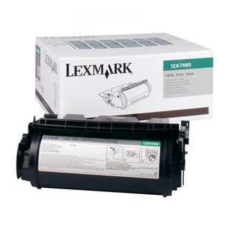 Lexmark oryginalny toner 12A7460, black, 5000s, return