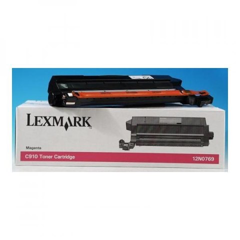Lexmark oryginalny toner 12N0769, magenta, 14000s Lexmark oryginalny toner 12N0769, magenta, 14000s