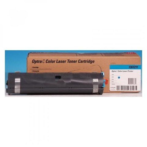 Lexmark oryginalny toner 1361211, cyan, 4000s