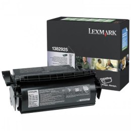 Lexmark oryginalny toner 1382925, black, 17600s, return