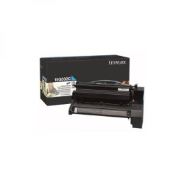 Lexmark oryginalny toner 15G032C, cyan, 15000s, high capacity