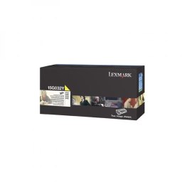 Lexmark oryginalny toner 15G032Y, yellow, 15000s, high capacity