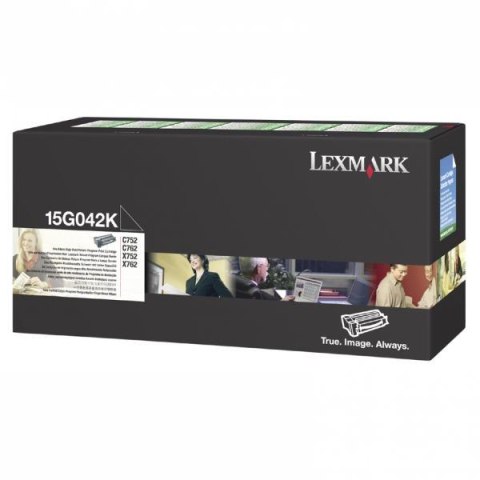 Lexmark oryginalny toner 15G042K, black, 15000s, return Lexmark oryginalny toner 15G042K, black, 15000s, return