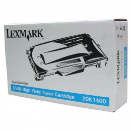 Lexmark oryginalny toner 20K1400, cyan, 6600s