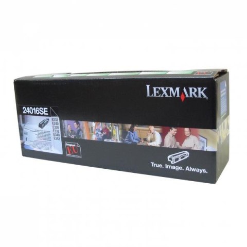 Lexmark oryginalny toner 24016SE, black, 2500s, return