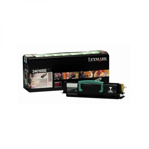 Lexmark oryginalny toner 24016SE, black, 2500s, return Lexmark oryginalny toner 24016SE, black, 2500s, return
