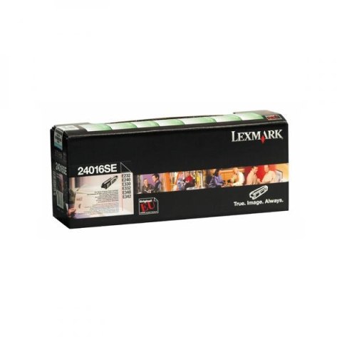Lexmark oryginalny toner 24016SE, black, 2500s, return Lexmark oryginalny toner 24016SE, black, 2500s, return