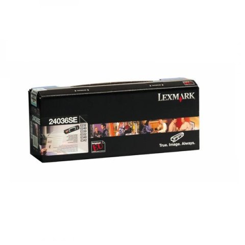 Lexmark oryginalny toner 24036SE, black, 2500s Lexmark oryginalny toner 24036SE, black, 2500s
