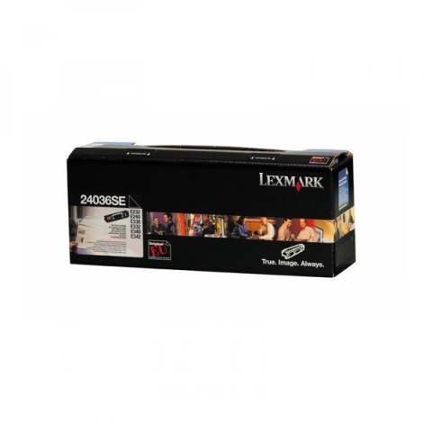 Lexmark oryginalny toner 24036SE, black, 2500s Lexmark oryginalny toner 24036SE, black, 2500s