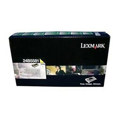 Lexmark oryginalny toner 24B5581, yellow, 10000s, high capacity, return