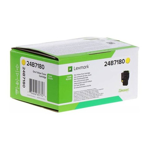 Lexmark oryginalny toner 24B7180, yellow, 6000s